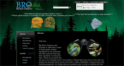 Desktop Screenshot of bigriveroutdoors.com